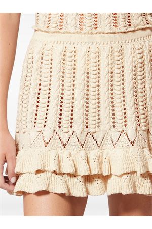 Gonna Svasata Nelle In Cotone Con Volant MARANT ÉTOILE | JU0473FAD1L04E23EC